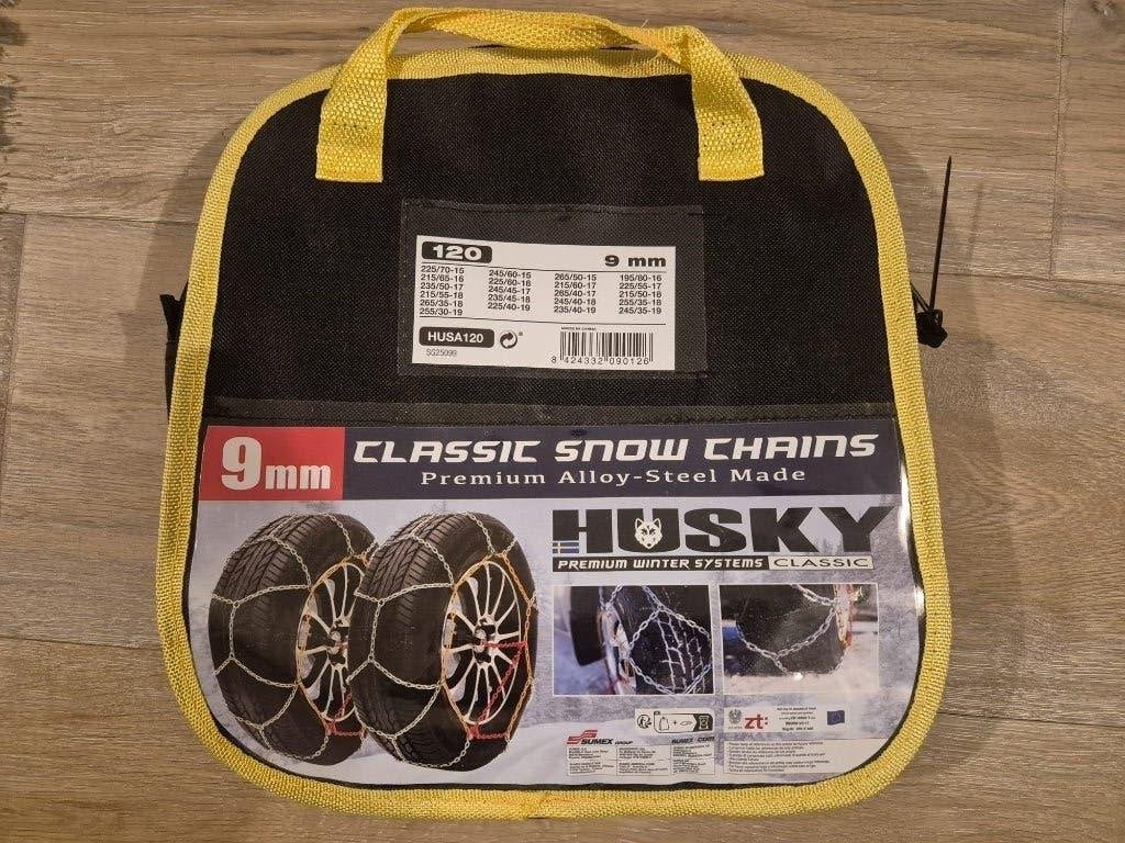 Chaines à neige Husky 120 - 9mm - neuves, Enlèvement, Neuf