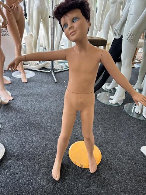 antiek kinder etalagepop paspop mannequin etalagefiguur 60s, Kinderen en Baby's, Overige Kinderen en Baby's, Ophalen of Verzenden