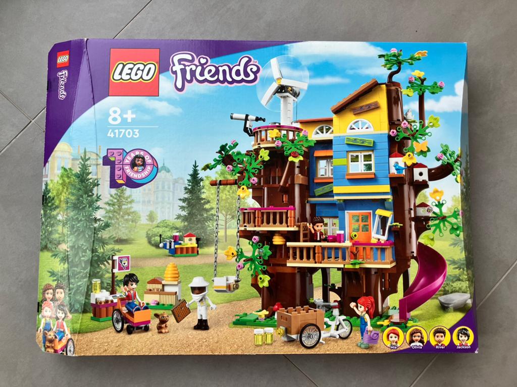 Lego Friends Vriendschapsboomhut (41703), Enfants & Bébés, Jouets | Duplo & Lego, Comme neuf, Lego, Ensemble complet, Complet