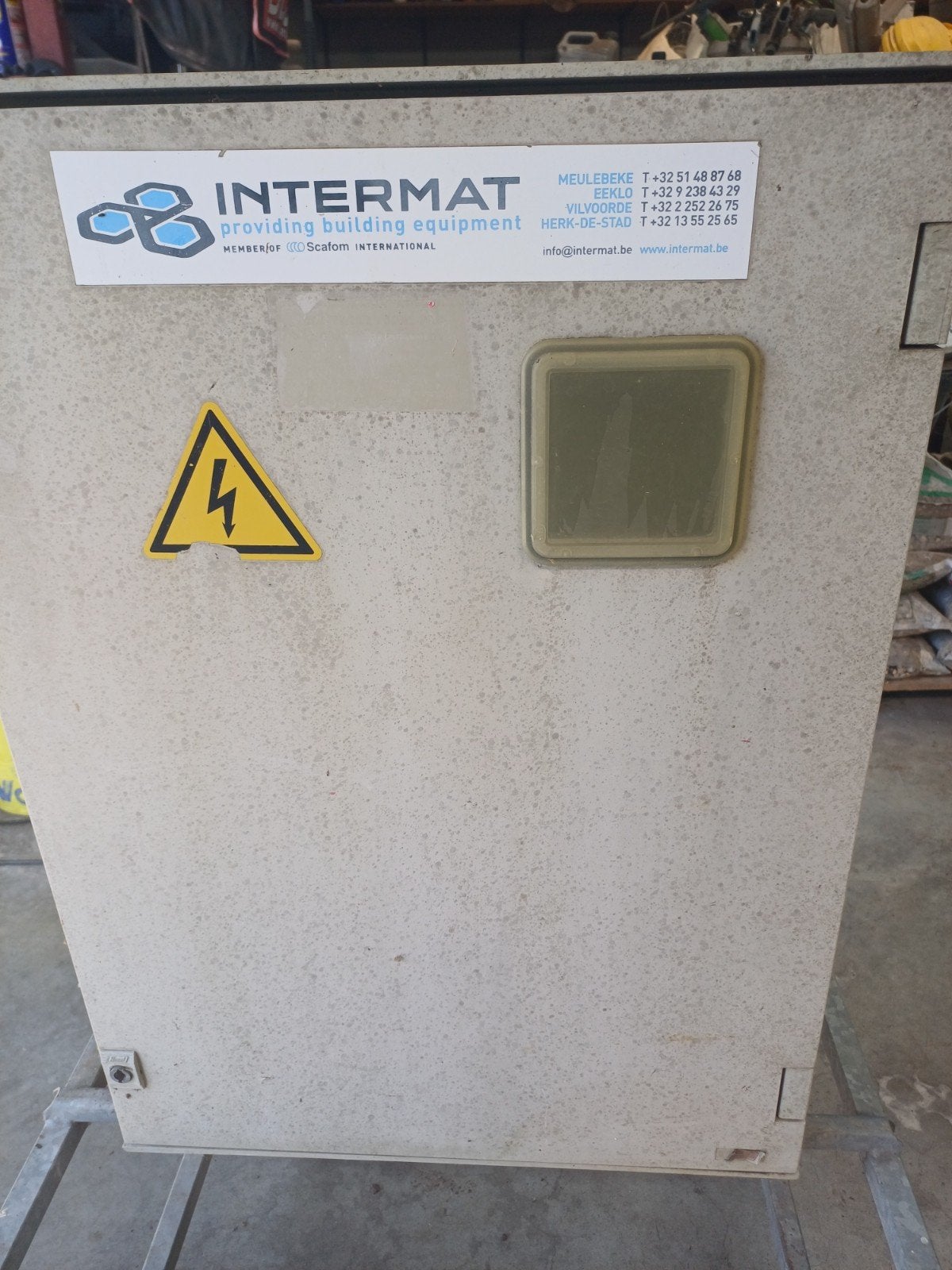 werfkast elektriciteit, Doe-het-zelf en Bouw, Ophalen, Gebruikt