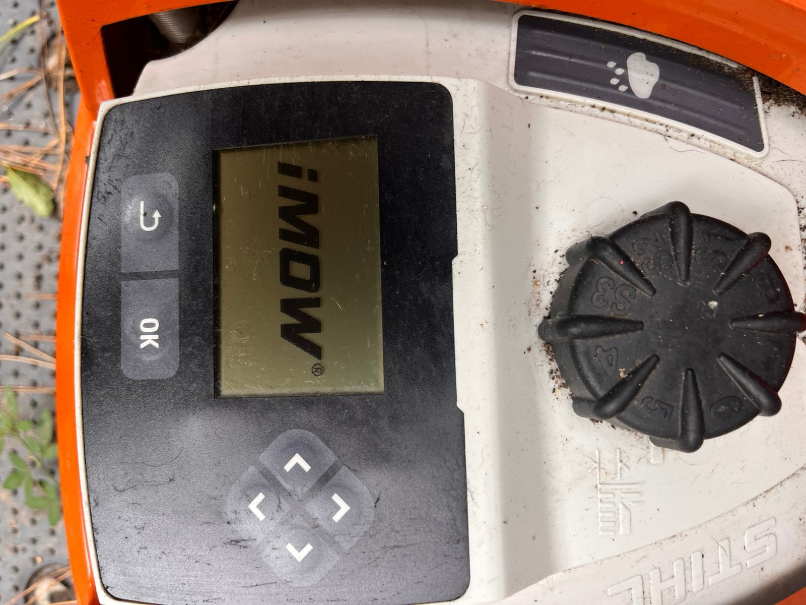 Stihl robotmaaier te koop, Ophalen, Zo goed als nieuw