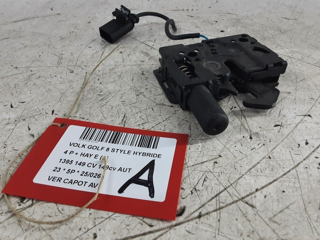 SERRURE CAPOT Volkswagen Golf VIII (CD1) (4K0823509), Volkswagen, Mevr. I. Hauben, Utilisé, Rue de l'Espoir 34 34
4030  GRIVEGNÉE, BE