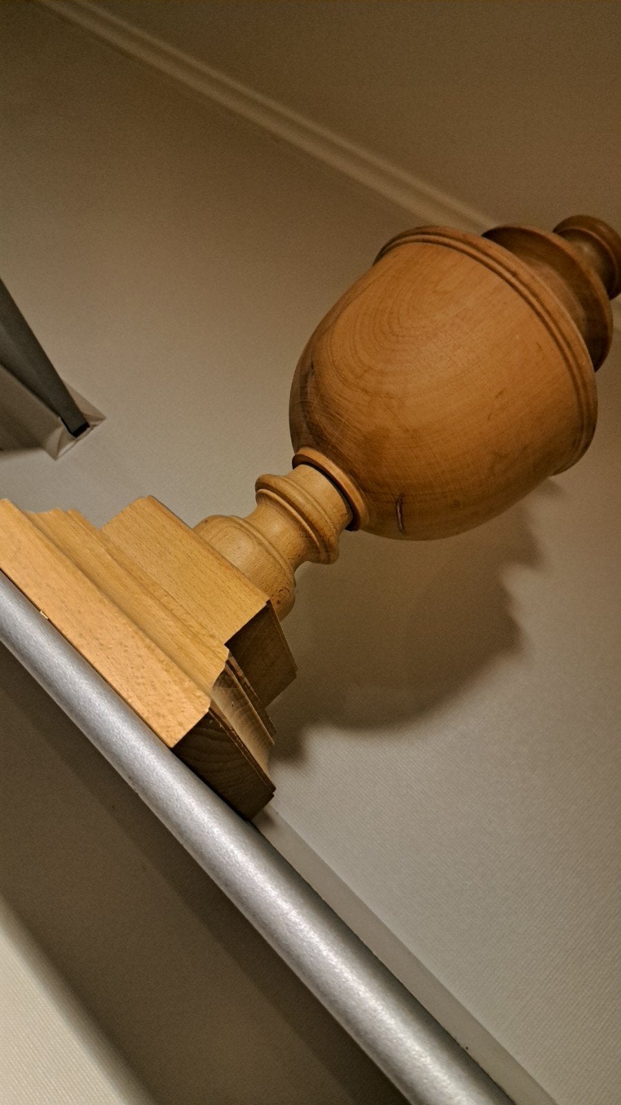 Lampedaire voeten 2 stuks in prachtig hout uniek mooi !, Ophalen of Verzenden, Hout