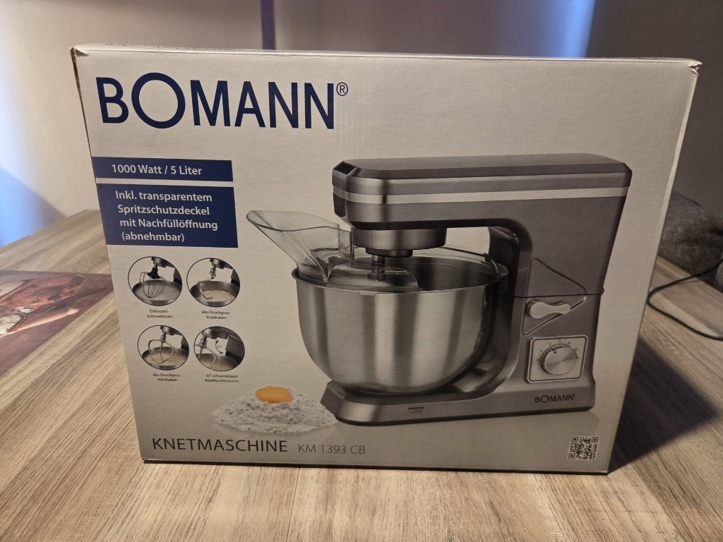 keukenmixer, 4 litres ou plus, Enlèvement, Comme neuf, 3 vitesses ou plus