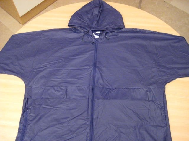 Veste de pluie de cyclisme à capuche fixe - pour homme - XL, Enlèvement ou Envoi, Autres types, Bleu, Taille 52/54 (L)