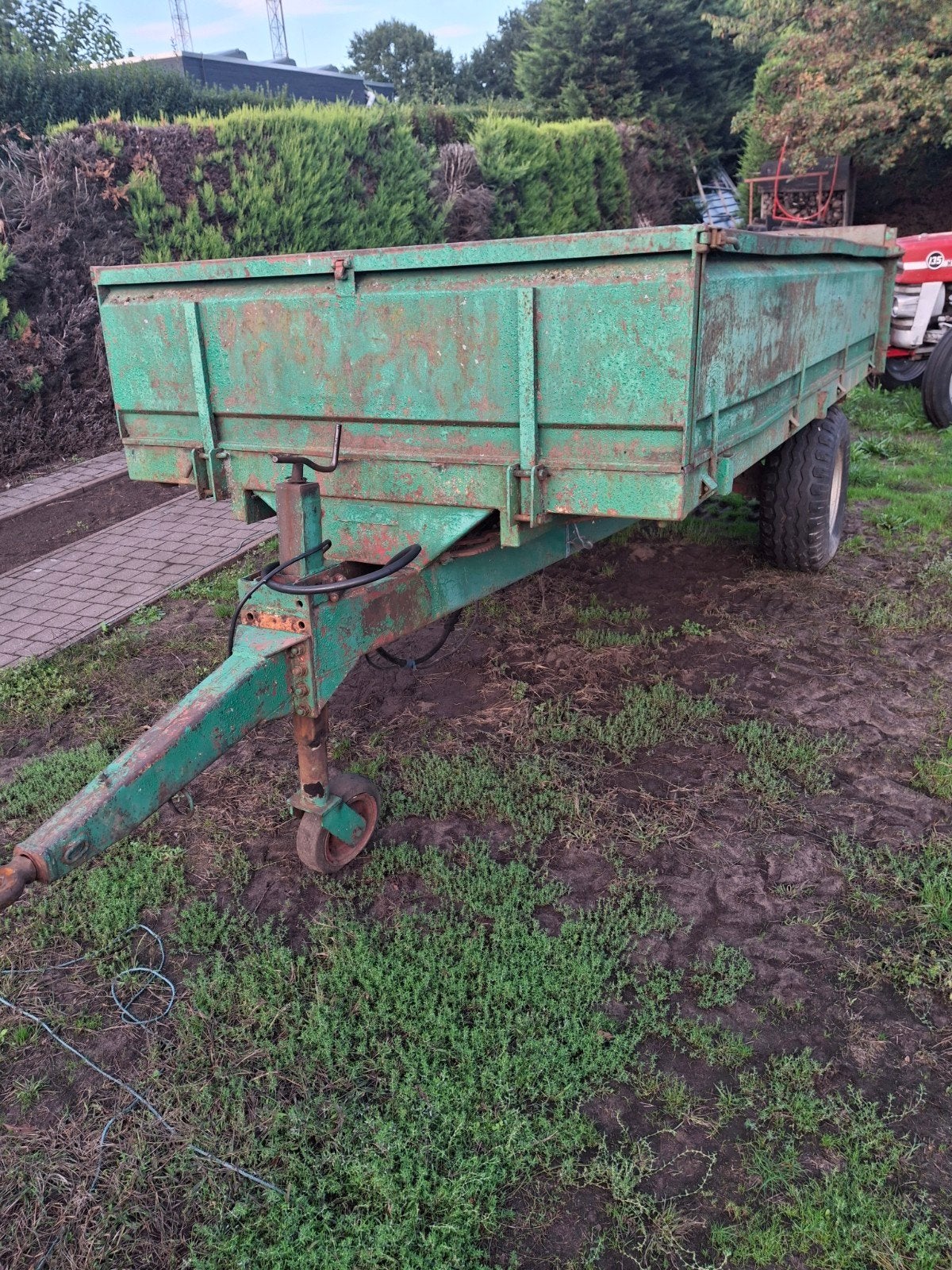 Remorque Schuitemaker 5,6 tonnes, Enlèvement