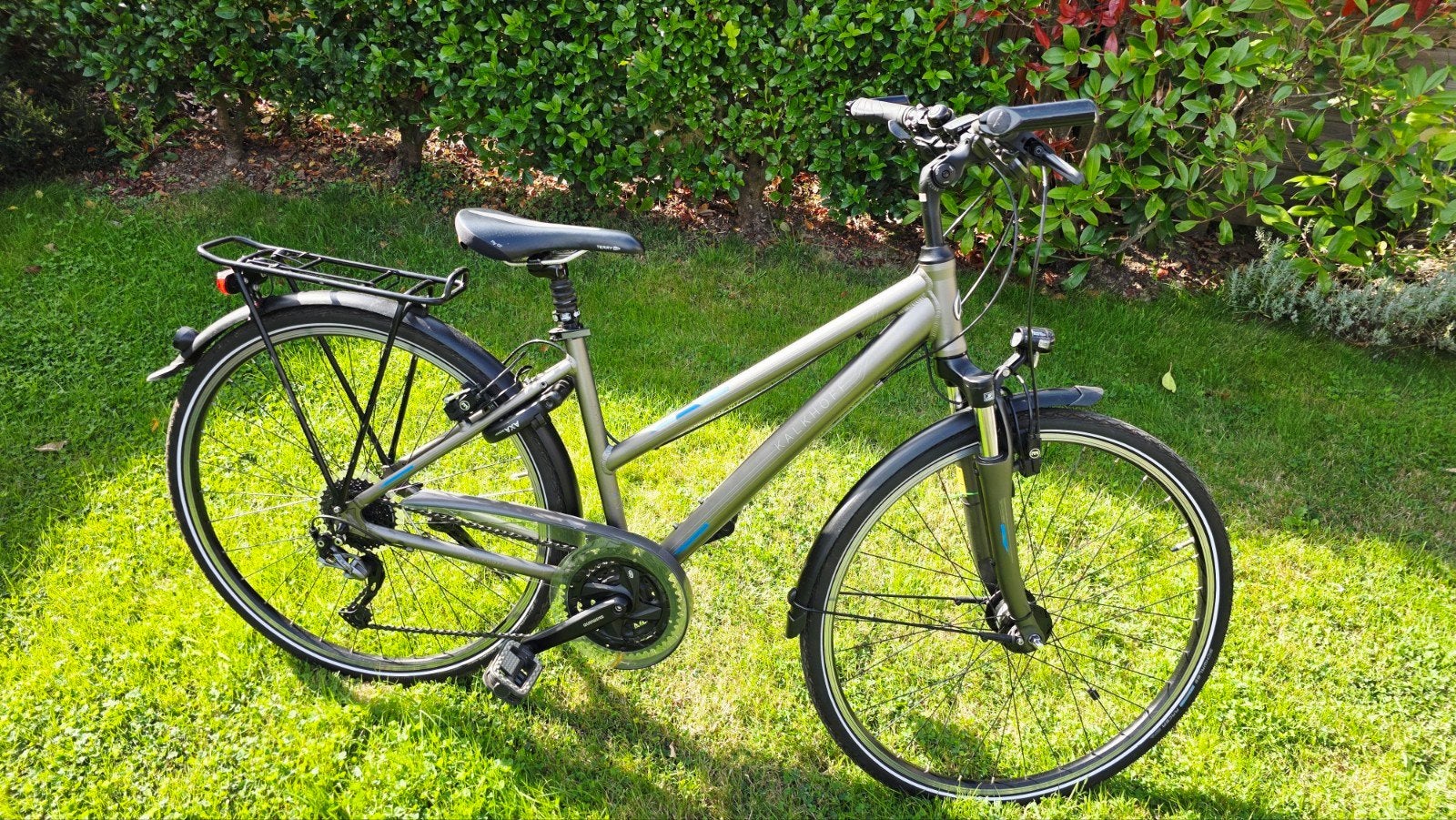 Damesfiets Kalkhoff Agattu 24 in onberispelijke staat, Ophalen, 28 inch, 47 tot 50 cm, Zo goed als nieuw