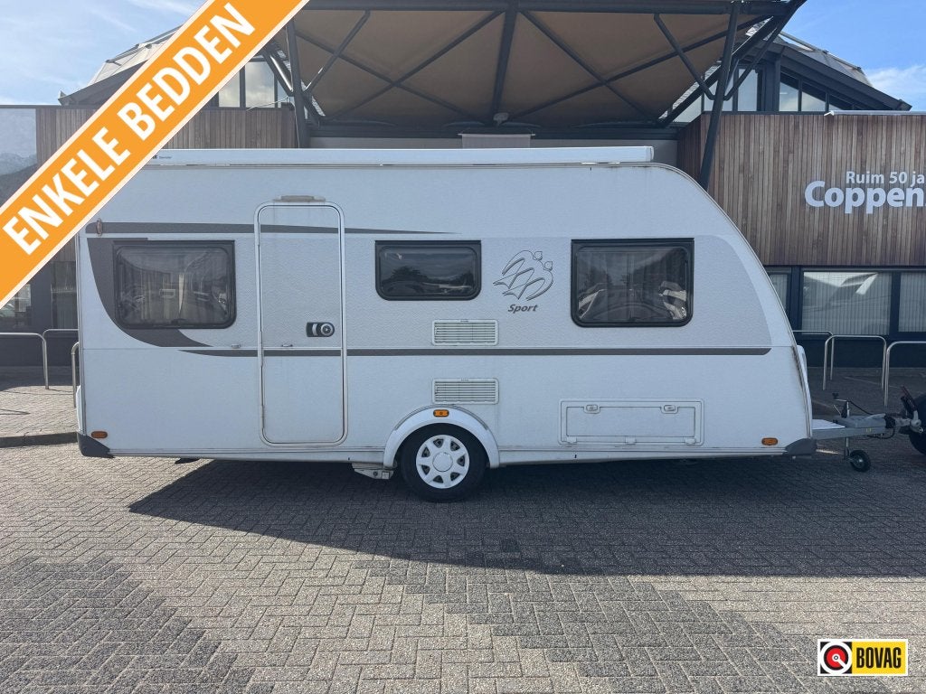 Knaus Sport 460 EU 2017 Mover,Tent,Luifel!, Caravans en Kamperen, 2 aparte bedden, Treinzit, 4 tot 5 meter, Knaus