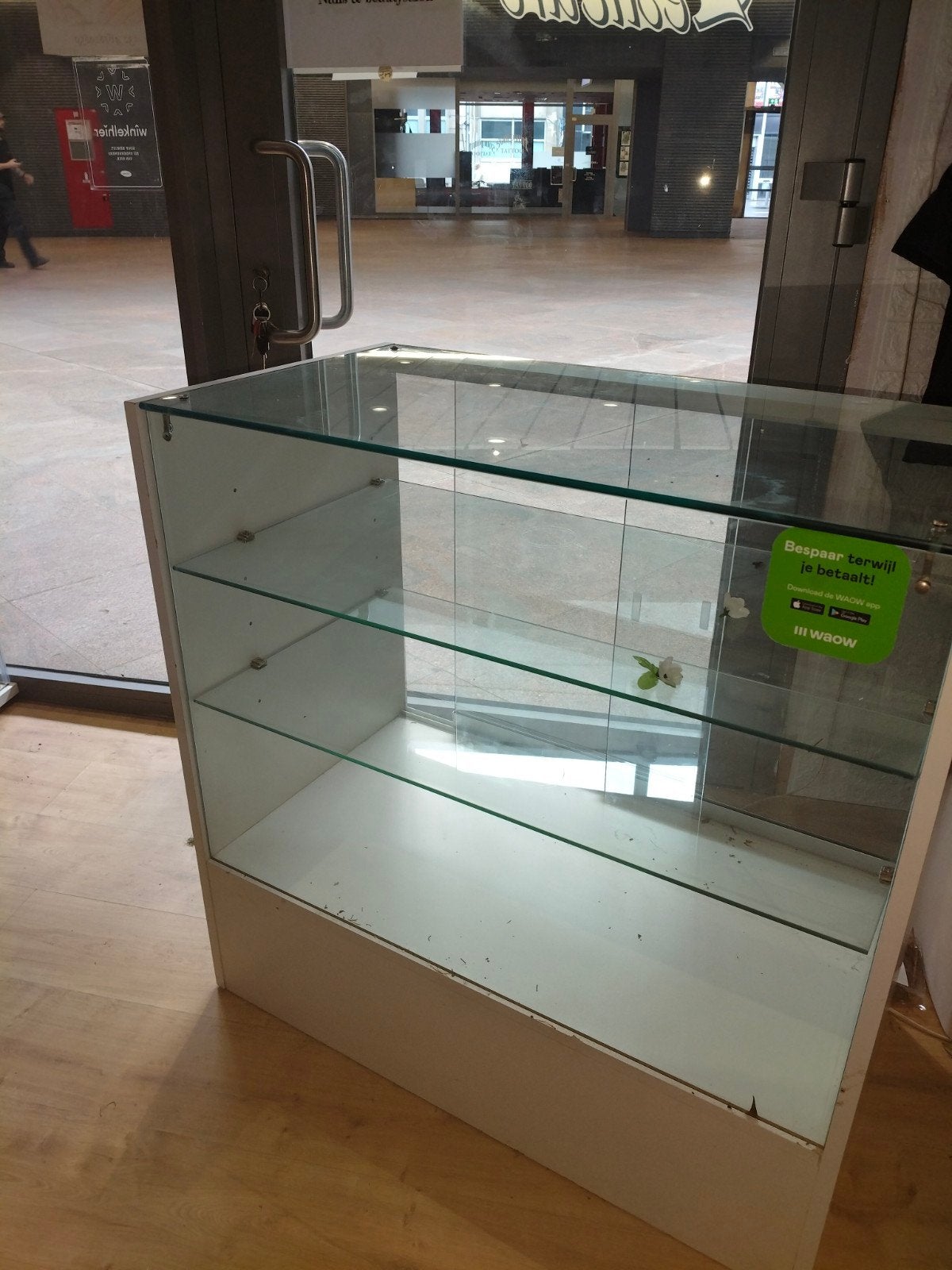 vitrine kast te koop, Huis en Inrichting, Ophalen, Zo goed als nieuw, Glas