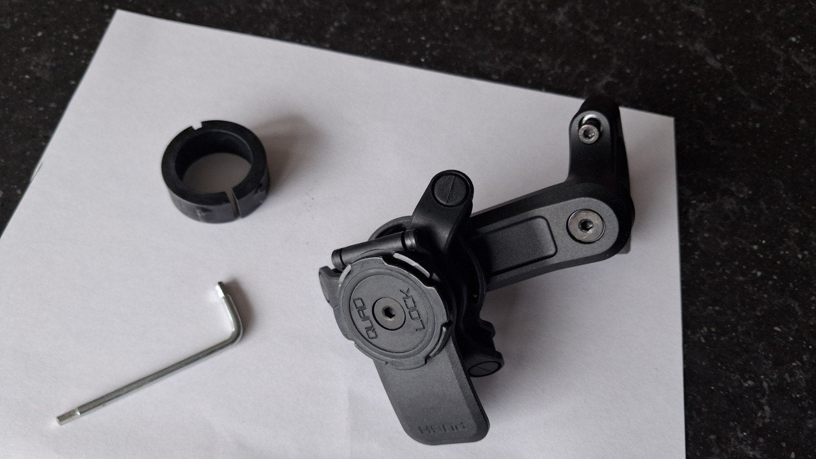 quad lock Handlebar + Vibration Damper., Motos, Enlèvement ou Envoi, Utilisé