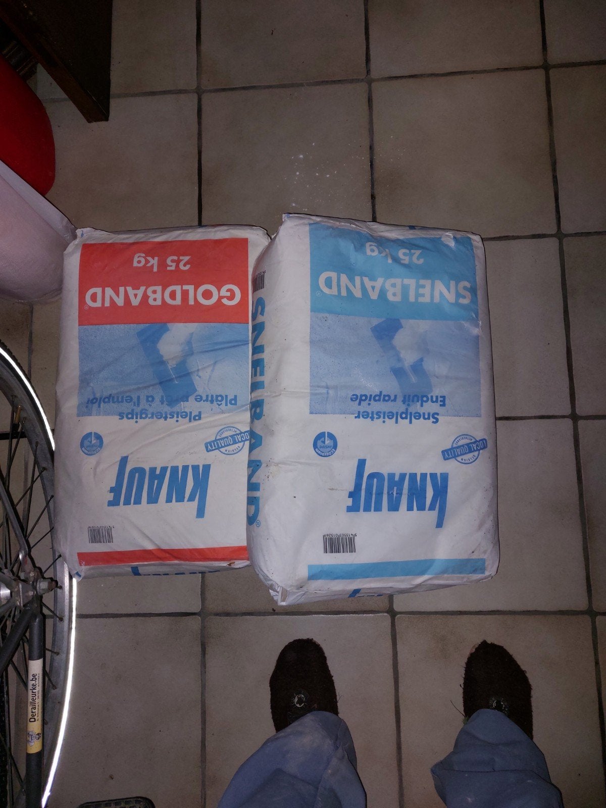 knauf, Bricolage & Construction, Enlèvement