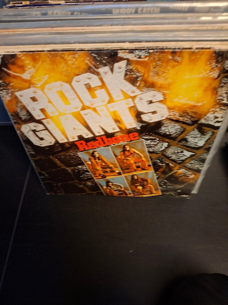 lp - redbone - rock giants - vak 9, CD & DVD, Utilisé, Hard rock, LP, 12 pouces