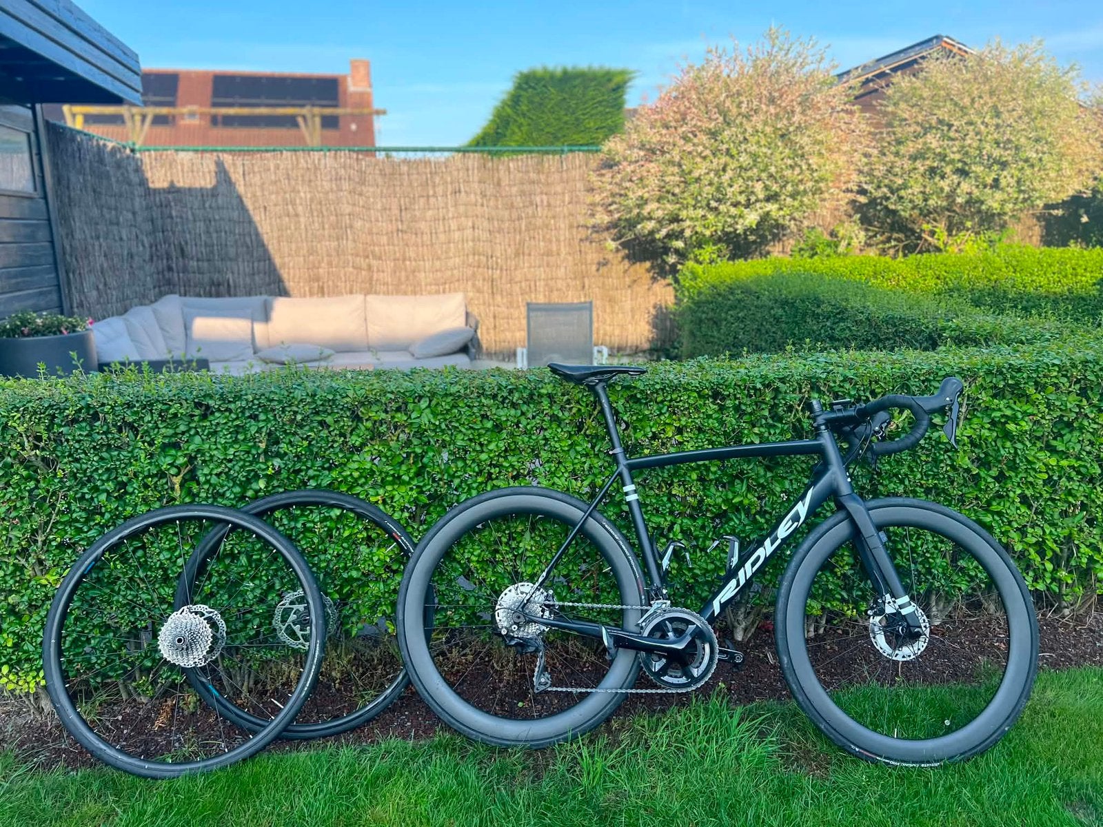 Ridley koersfiets 11 speed, Fietsen en Brommers, Ophalen, Zo goed als nieuw