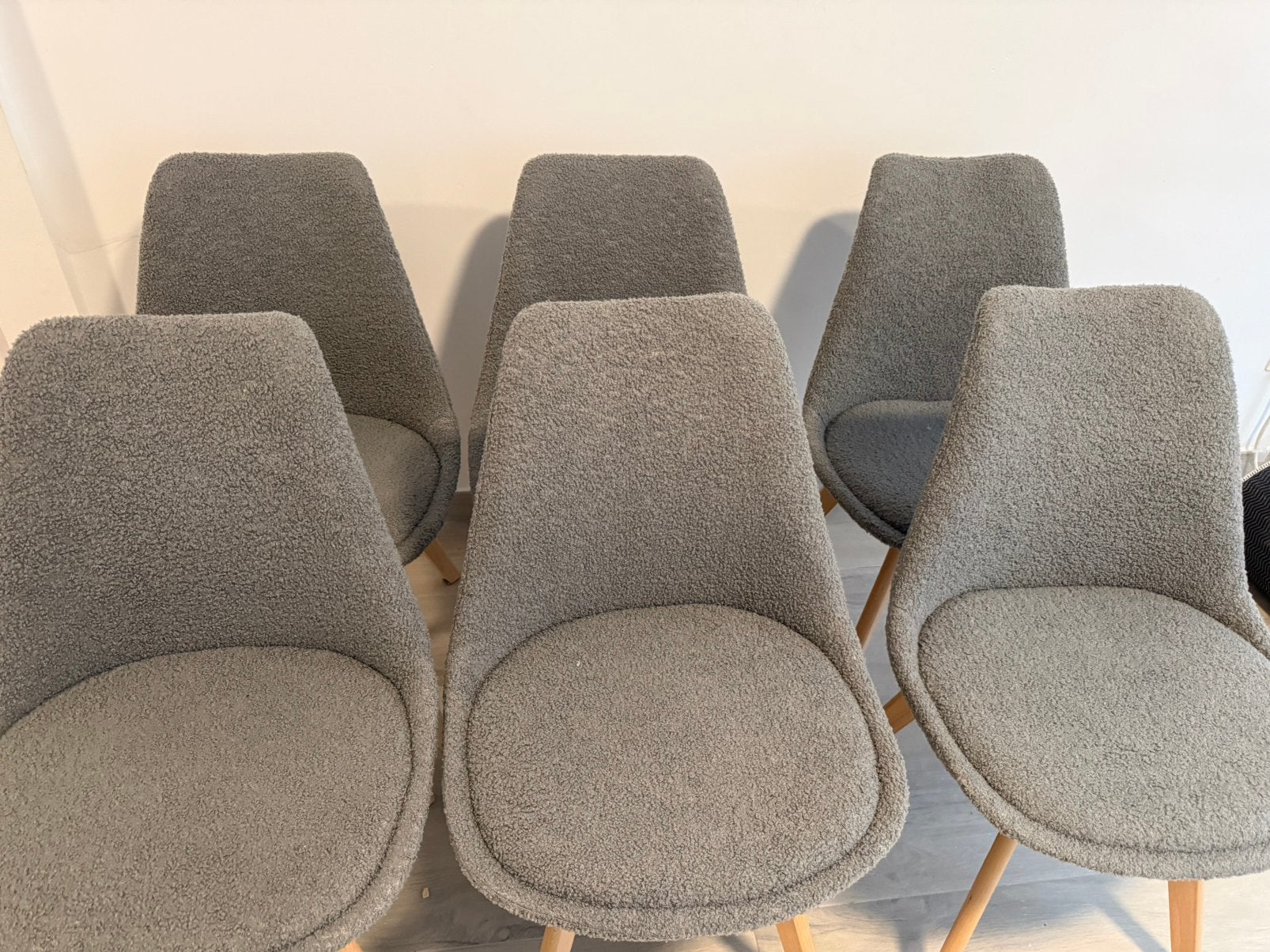 Nieuw stoelen, Huis en Inrichting, Stoelen, Ophalen, Kunststof, Nieuw, Grijs