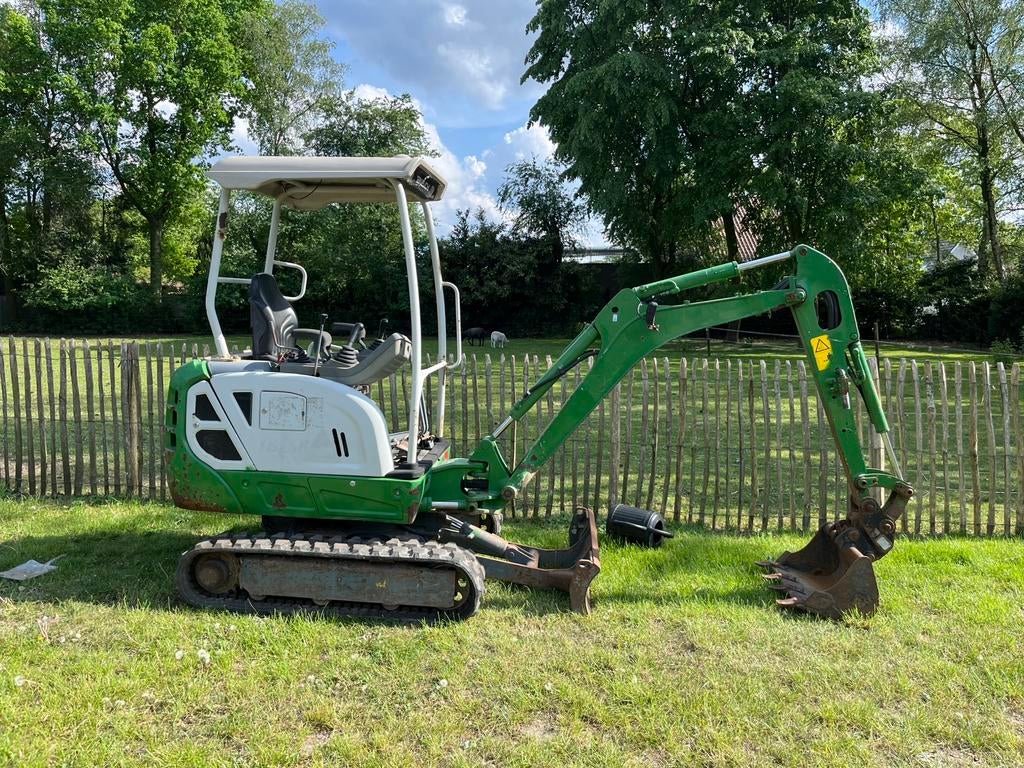 Takeuchi 216 BJ 2017 1,8 ton, Ophalen of Verzenden, Graafmachine