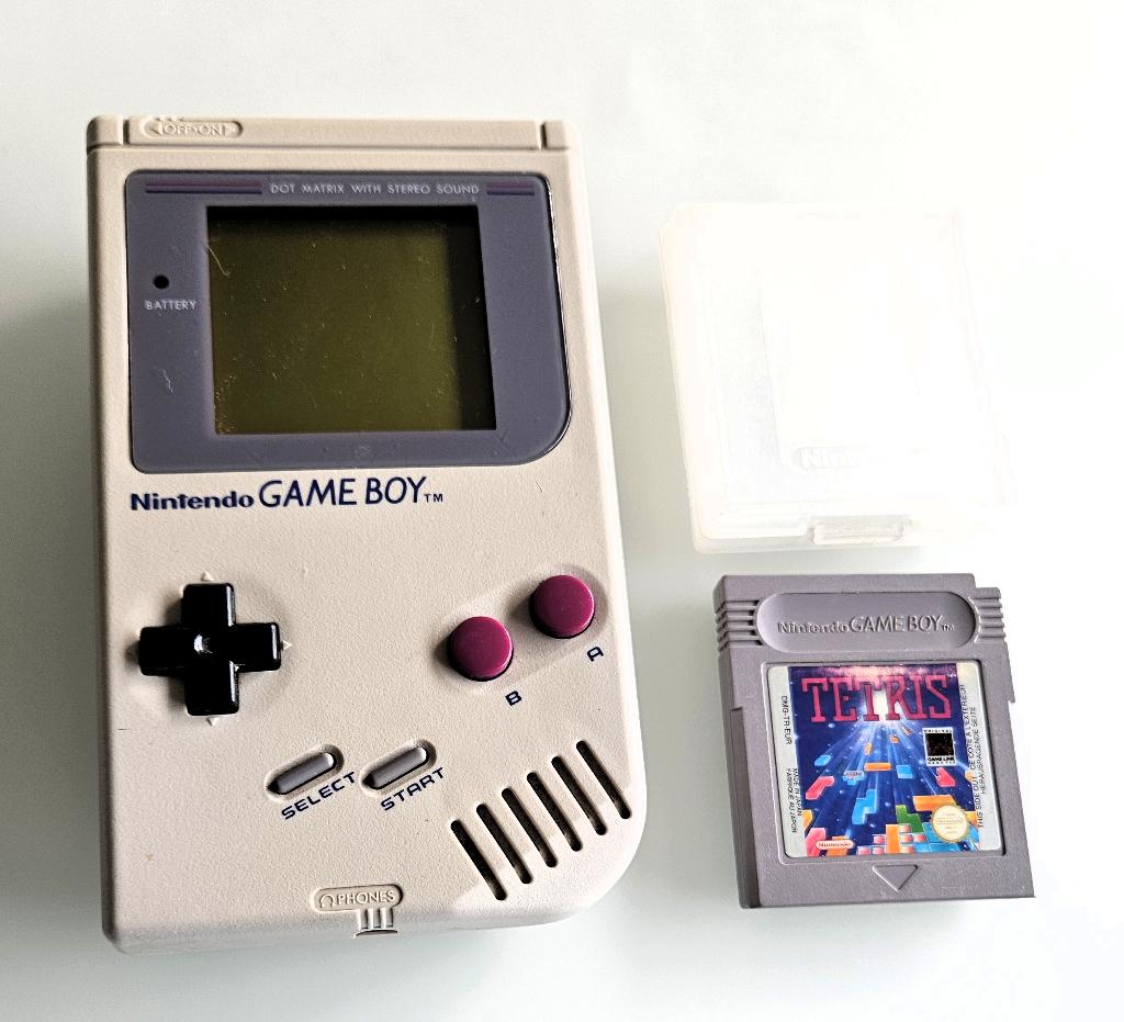 Nintendo Game Boy classic console met Tetris spel, Ophalen of Verzenden, Game Boy Classic