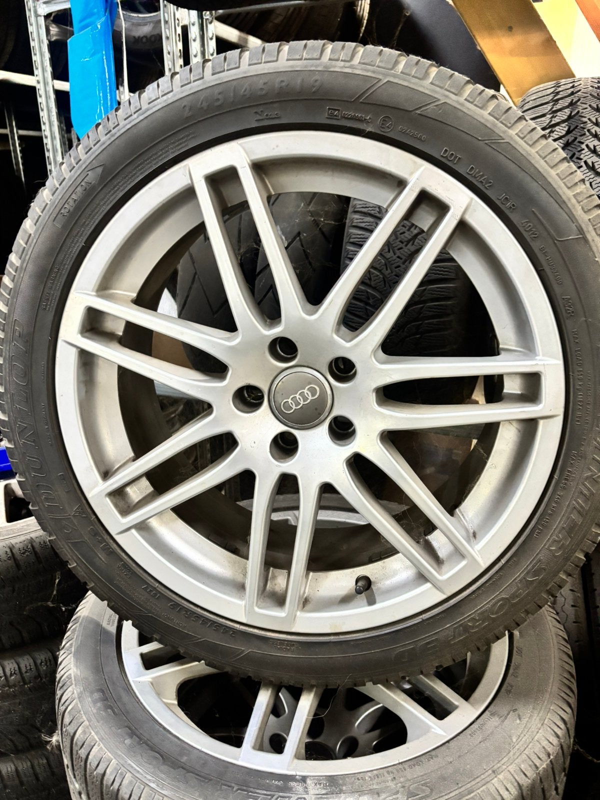 Jantes Audi RS4 Replica 8x19 ET35 5x112, Autos : Pièces & Accessoires, Pneus & Jantes, Utilisé, Jante(s), Pneus hiver, 245 mm
