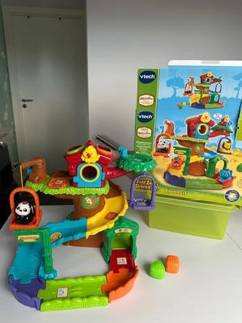 Vtech Zoef Zoef Dieren Boomhuis, Kinderen en Baby's, Speelgoed | Vtech, Ophalen, Zo goed als nieuw