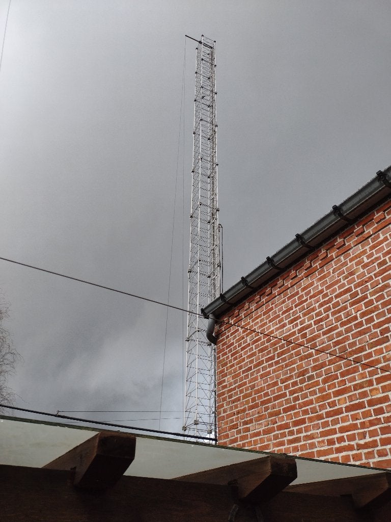 mast, Enlèvement, Utilisé, Mât