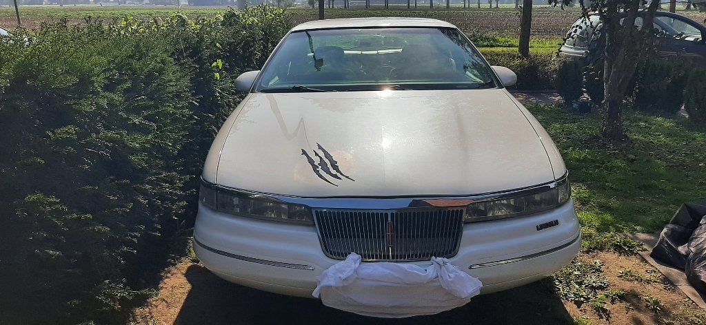 Lincoln Mark VIII 4.6i V8 van 1993 met 285pk Cobra motor, Autos, Cuir, Mark, Noir, Automatique