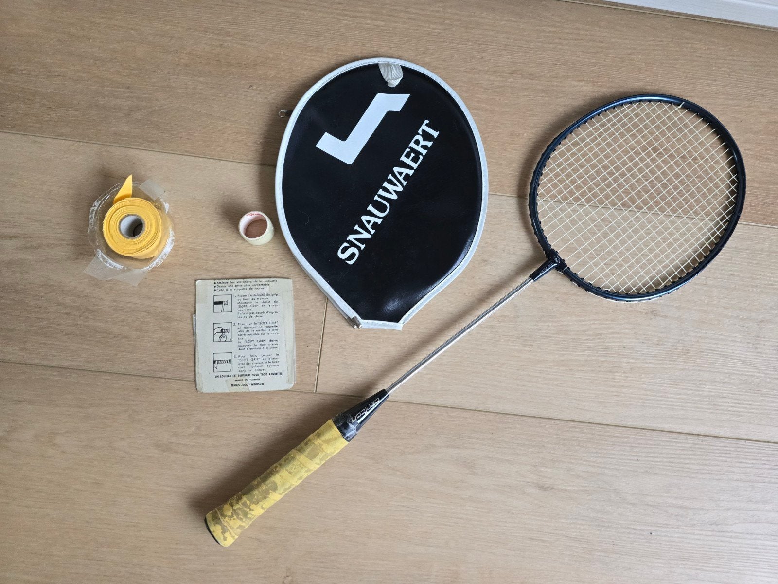 Vintage badminton racket Carlton 4.7, Ophalen of Verzenden