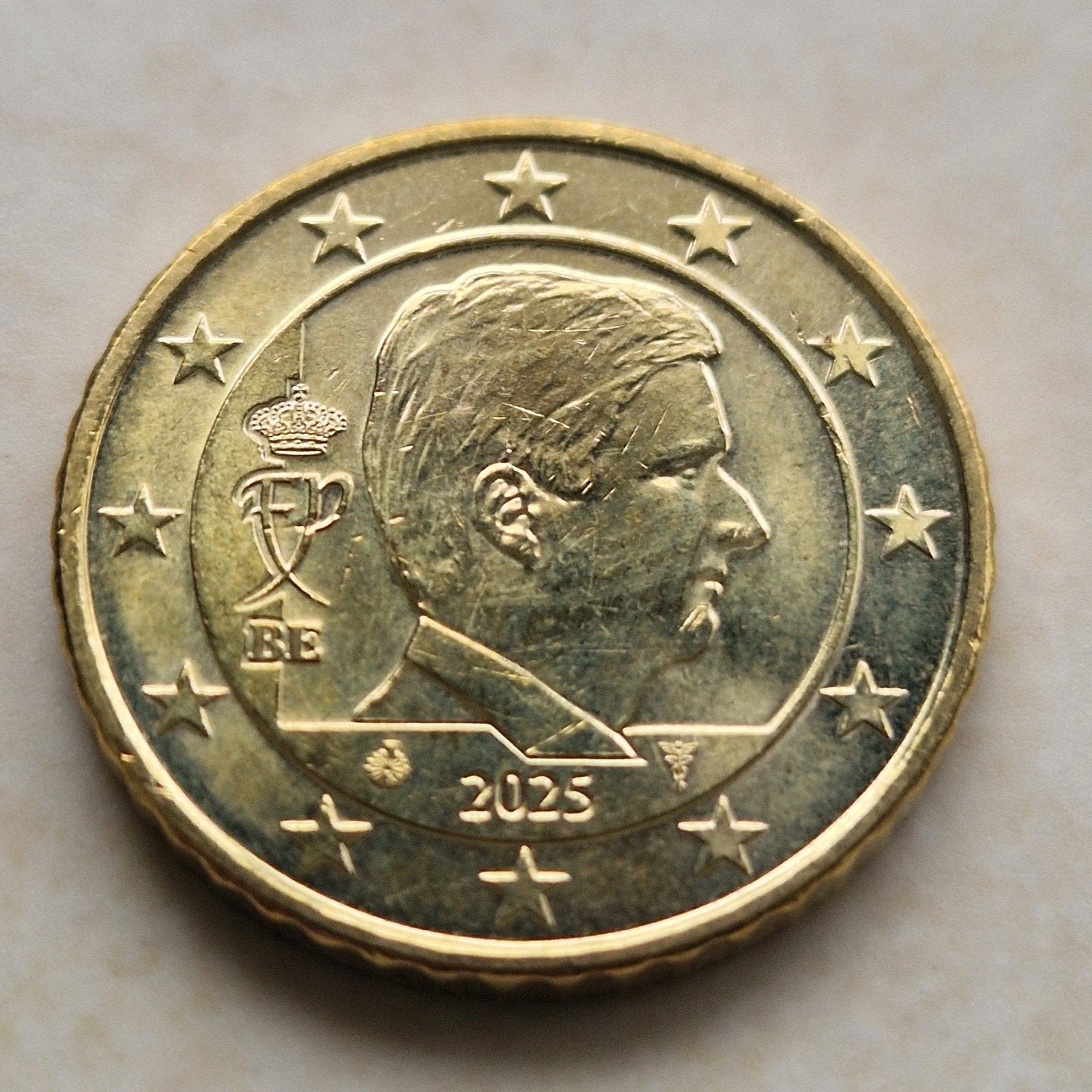 2025 Belgium , 50 Euro Cent Coin, Postzegels en Munten, Ophalen of Verzenden