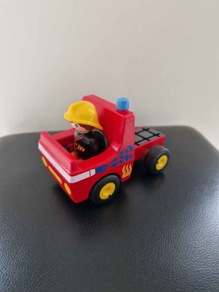 playmobil 123 brandweer, Kinderen en Baby's, Ophalen of Verzenden, Gebruikt