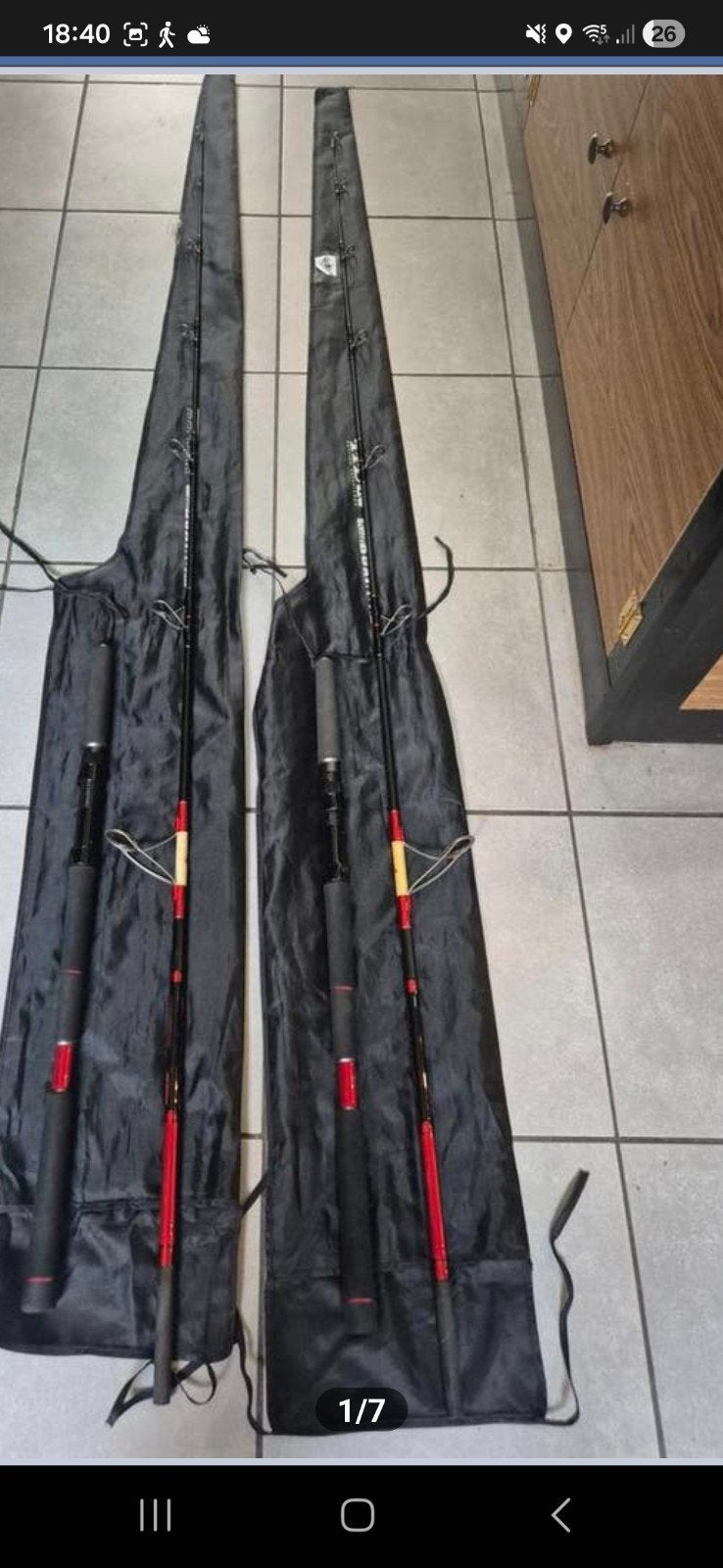 cannes à pêche Titan S230 Nouvelles cannes à pêche pour Catf, Enlèvement ou Envoi
