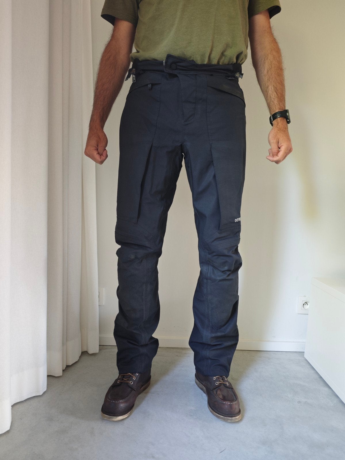Revit motorbroek Globe Gtx 10 size L long, Motoren, Ophalen