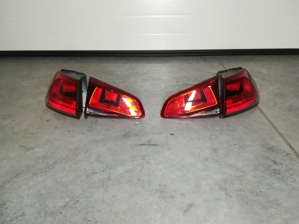 VW GOLF 7 ORIGINEEL ACHTERLICHT, Ophalen, Gebruikt