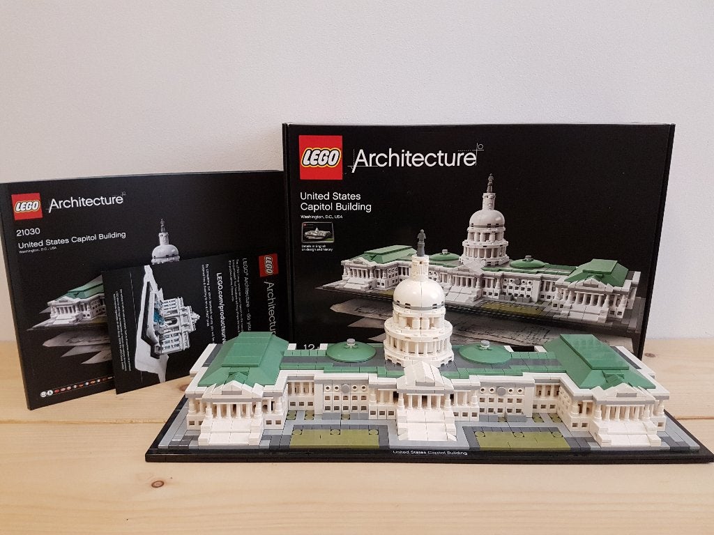 Lego Architecture 21030 United States Capitol Building, Compleet, Lego, Architecture, Ophalen of Verzenden