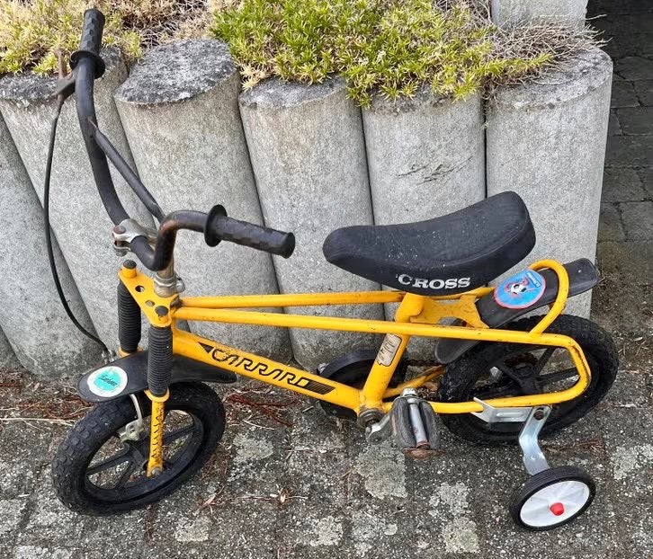 fietsje met zijwieltjes, Fietsen en Brommers, Ophalen, Gebruikt, Zijwieltjes