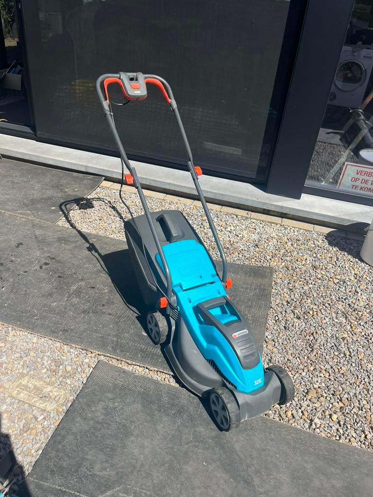 Elektrische grasmaaier van Gardena, Tuin en Terras, Grasmaaiers, Ophalen, Zo goed als nieuw, Elektrische grasmaaier
