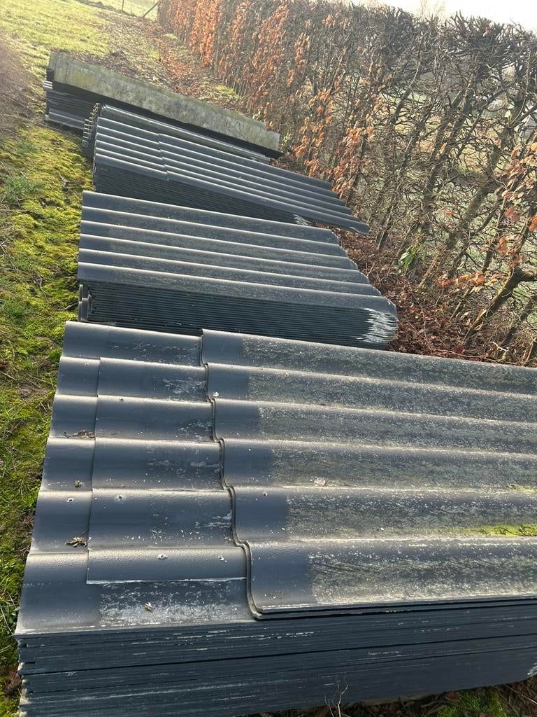 Golfplaten, Doe-het-zelf en Bouw, Dakpannen en Dakbedekking, Ophalen, Gebruikt, Golfplaat