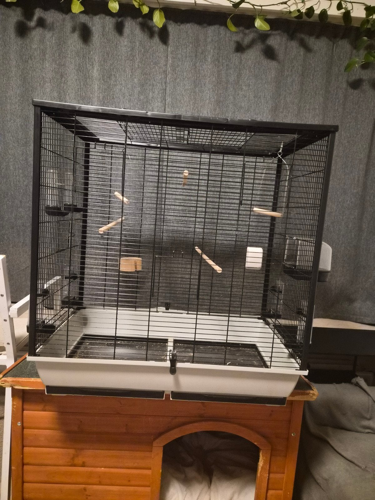 bird cage, Enlèvement, Comme neuf, Aluminium