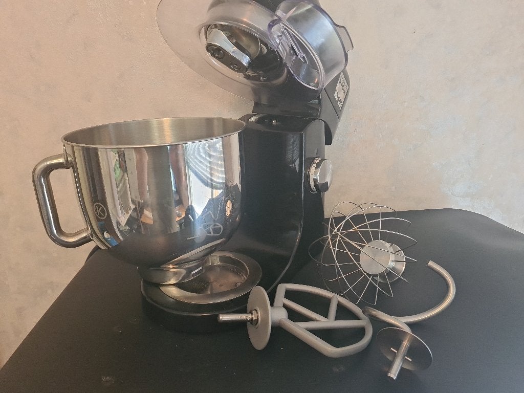 Kenwood KMIX keukenmixer + Vleesmolen-set, Overige typen, Nieuw, Ophalen of Verzenden, Zwart