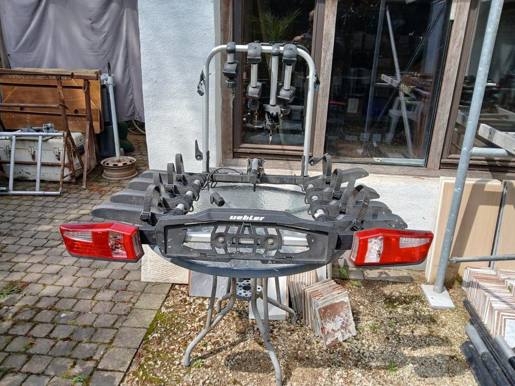 Fietsendrager EUBLER F42 4 fietsen of 2 electrische, Enlèvement