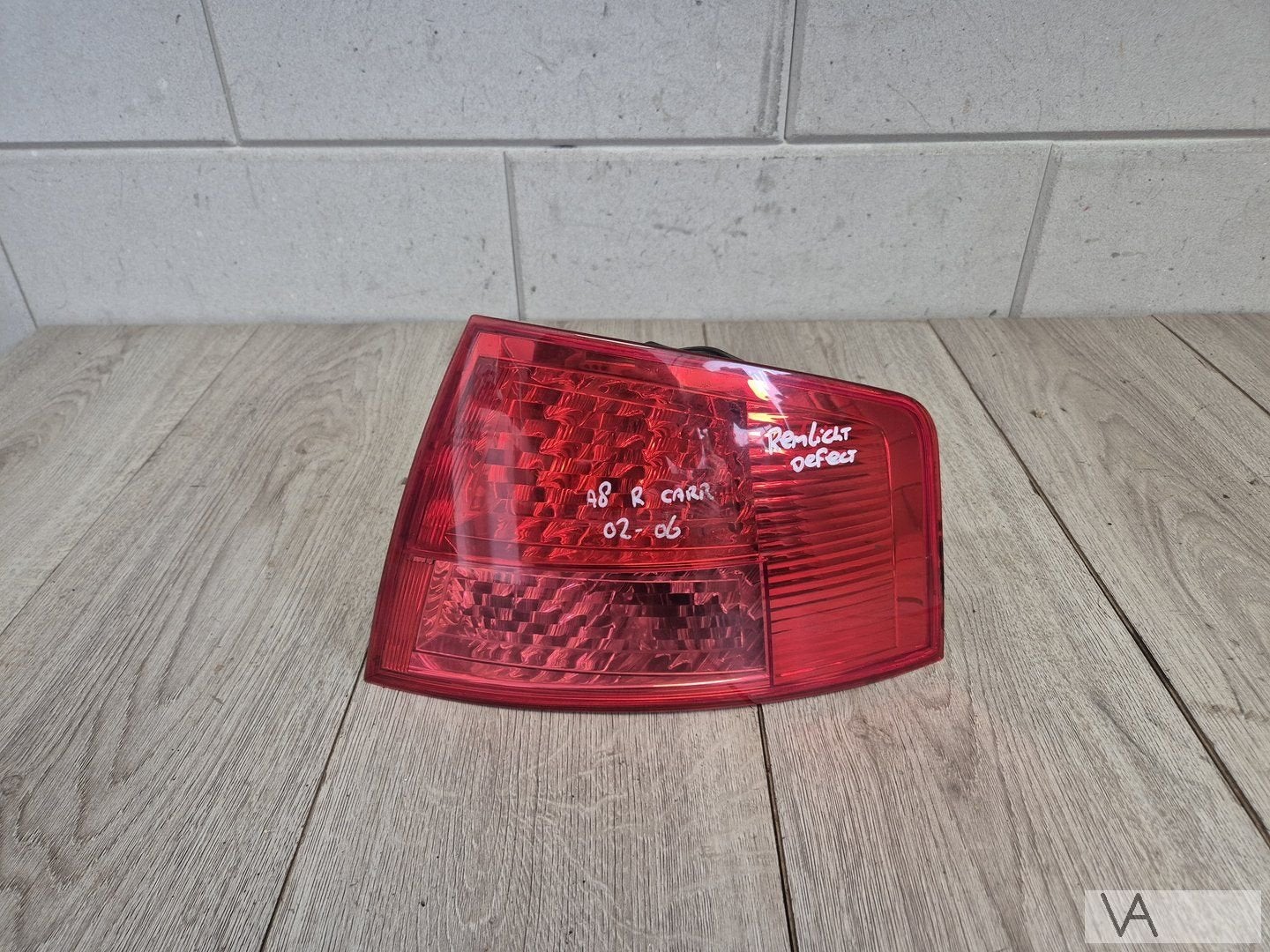 Achterlicht rechts carrosserie Audi A8 d3 2002 - 2006 DEFECT, -, Audi, Utilisé, -