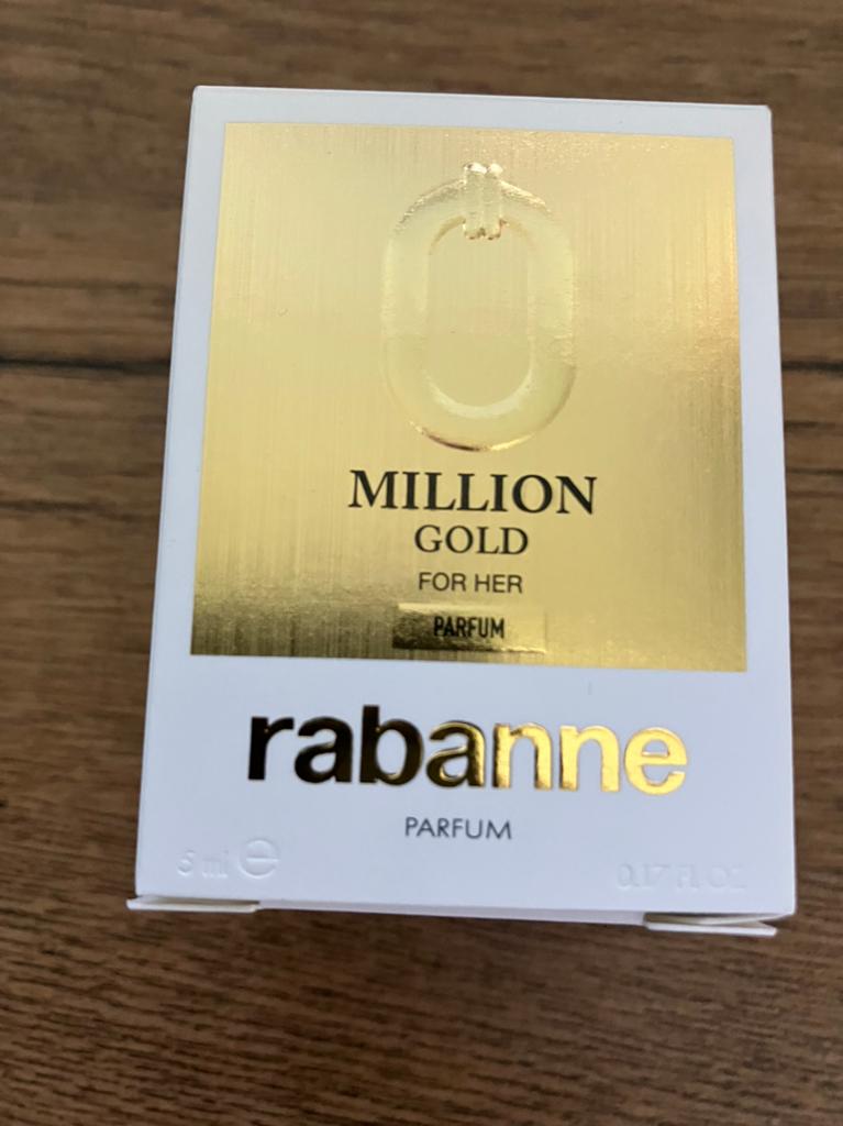 Miniatuur million gold for her parfum paco rabanne 5 ml, Ophalen of Verzenden, Nieuw