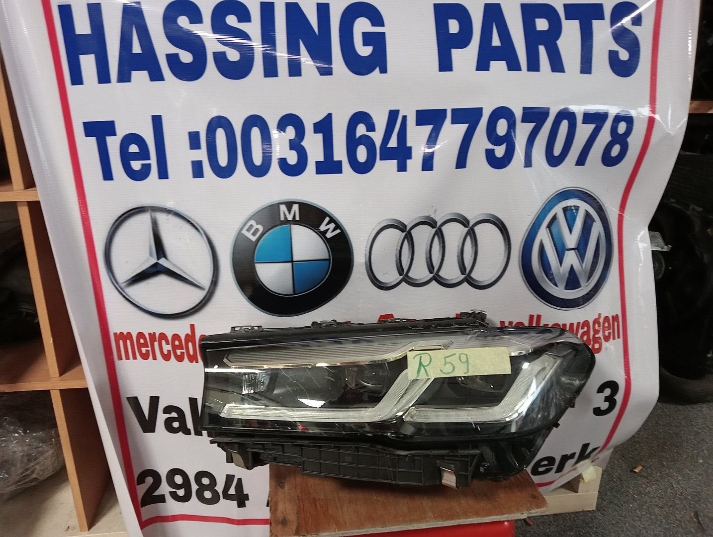 BMW 5 Serie G30 G31 KOPLAMP LCI VOL LED LINKS 5A388C7-03, -, Utilisé, -, Enlèvement ou Envoi