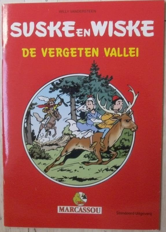 Suske en Wiske - De vergeten vallei ( Marcassou ), Ophalen of Verzenden