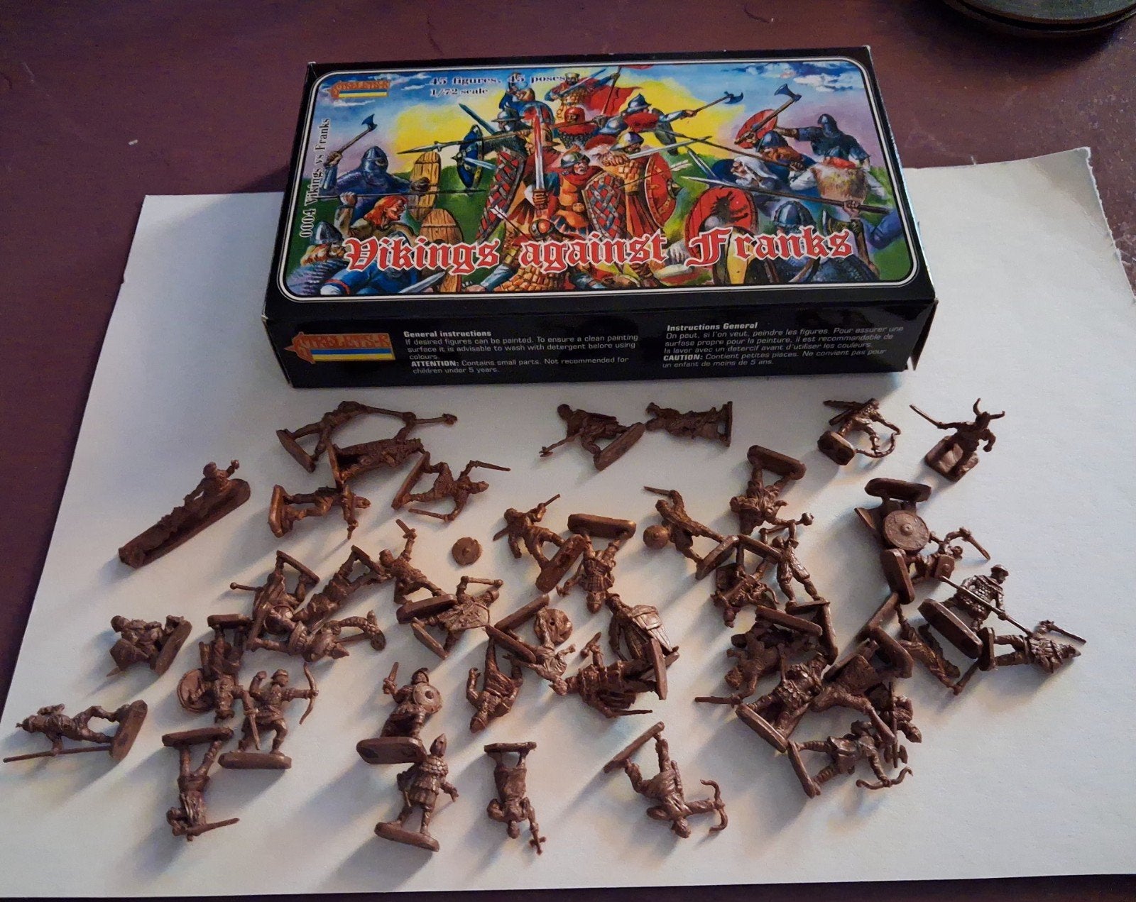 figurine divrese aux 1/72., Enlèvement ou Envoi