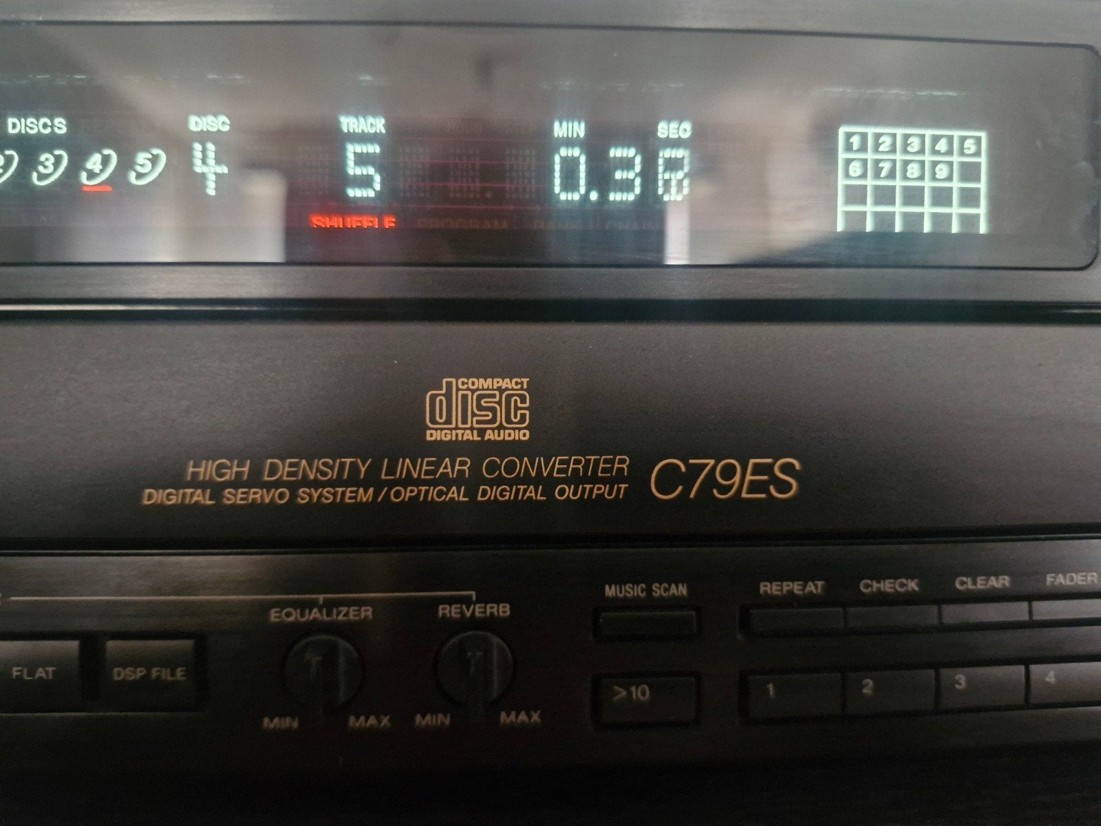 Sony cdp c79es cd wisselaar, Ophalen