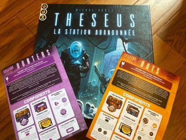 THESEUS + LES 2 EXTENSIONS - super jeu de stratégie, Envoi