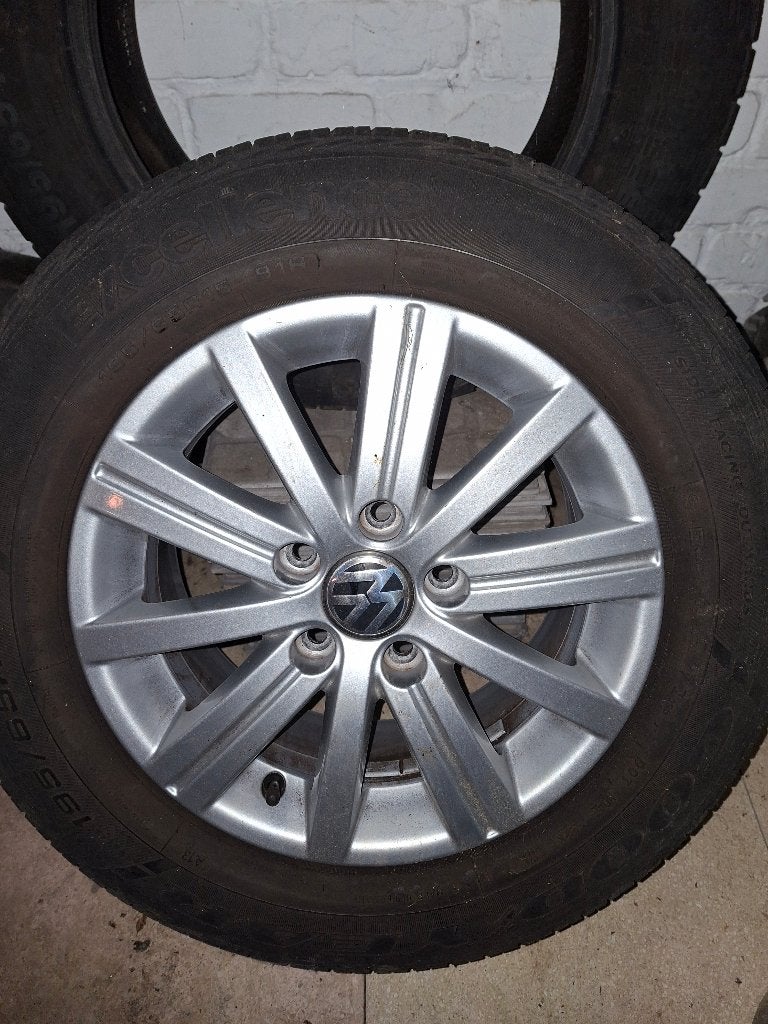 2x VW Golf6 velg alu 15inch, Auto-onderdelen, Ophalen, Gebruikt, Band(en)