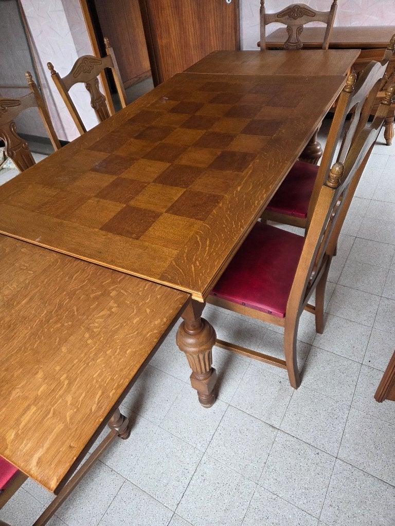 Vintage eetkamer, Huis en Inrichting, Ophalen, Gebruikt