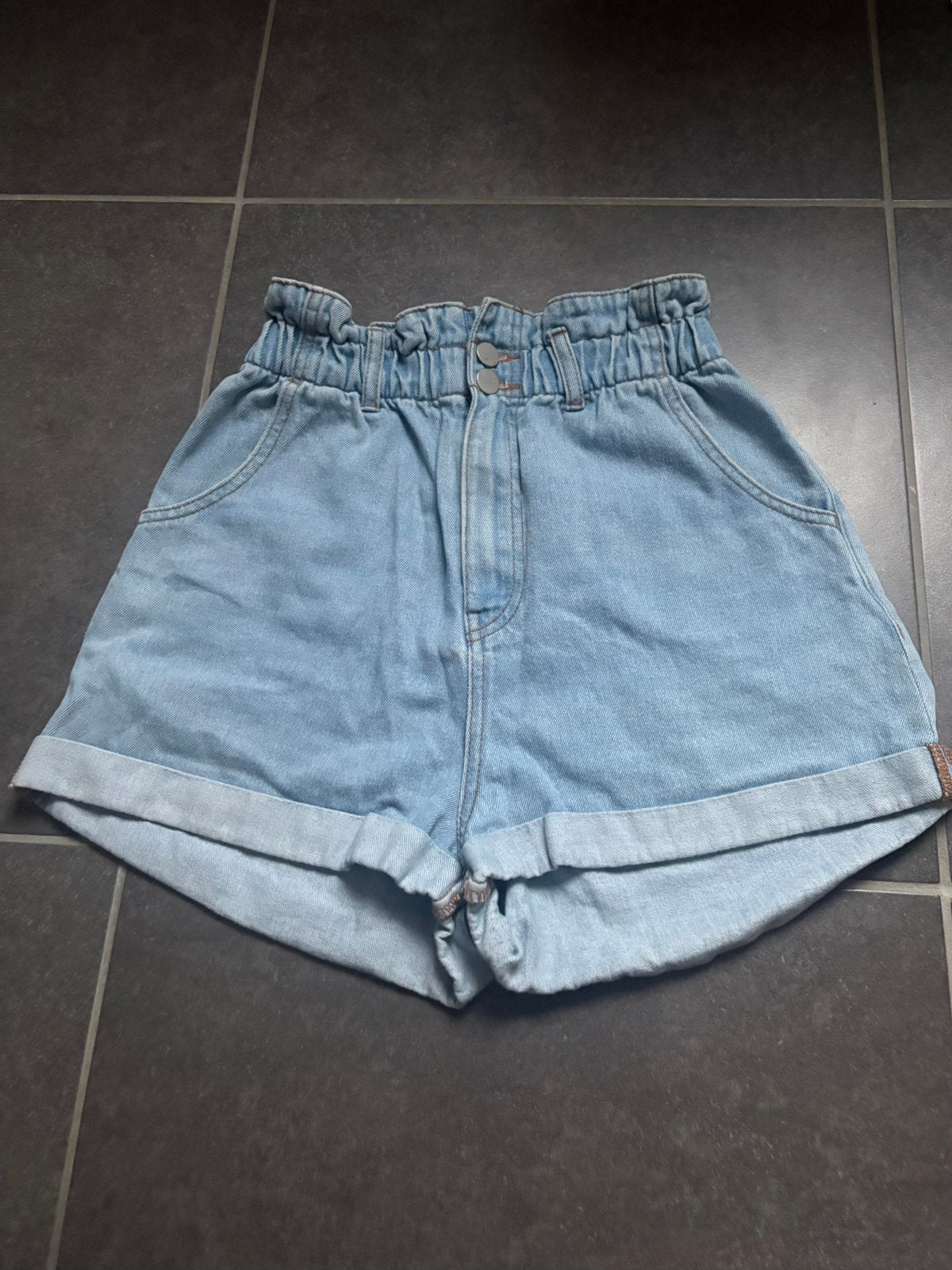 Shortje H&M | 34, Kleding | Dames, Ophalen, Kort, Blauw, Maat 34 (XS) of kleiner