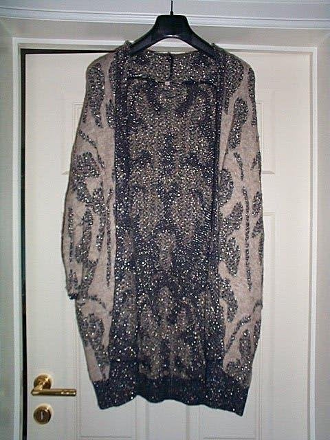 Prachtige Cardigan La Fée Maraboutée Gilet M Np € 185, Maat 38/40 (M), Beige, Nieuw, Ophalen of Verzenden