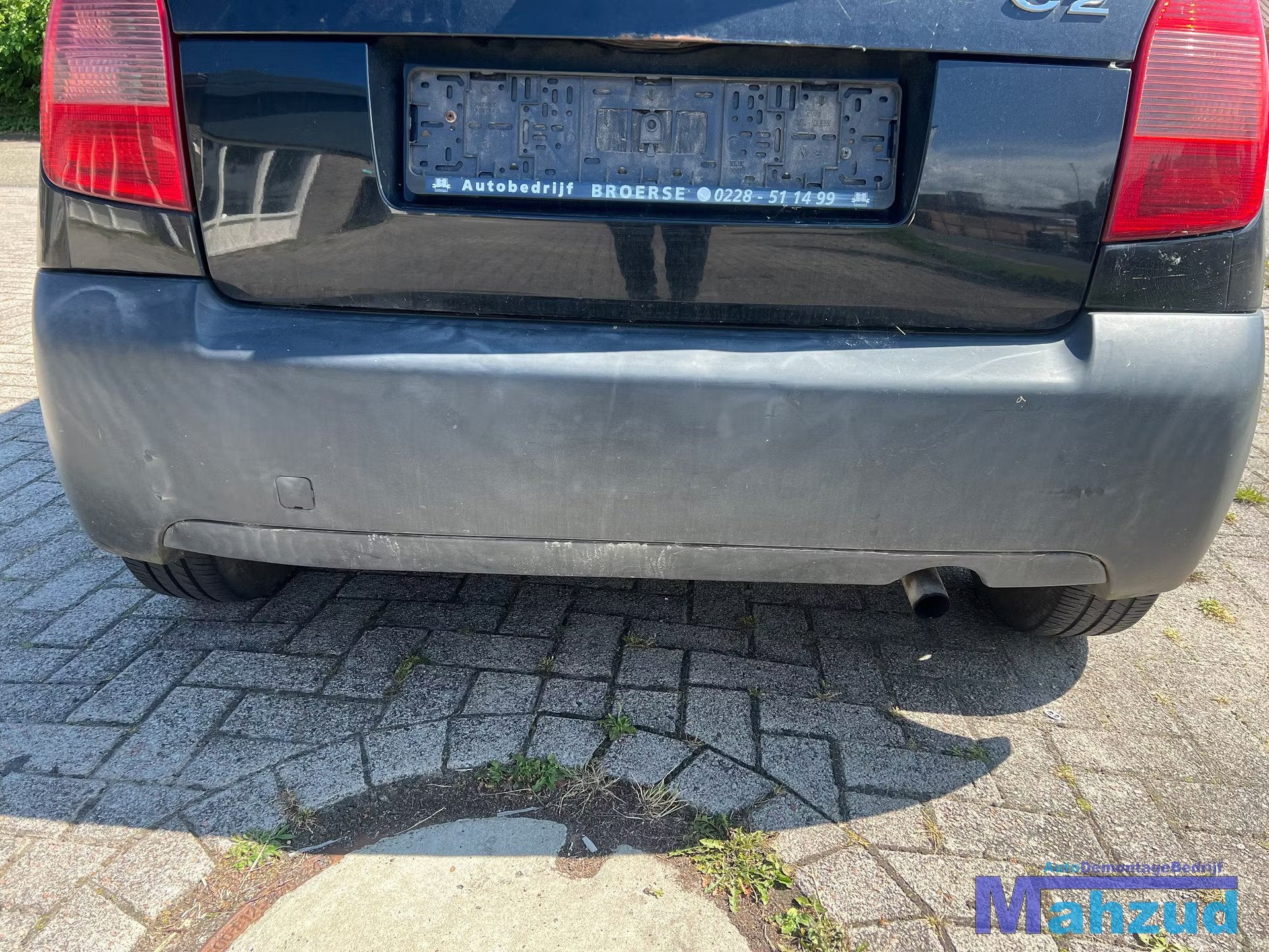 CITROEN C2 achterbumper 2002-2010, Gebruikt, Citroën, Stellantis N.V., Achter