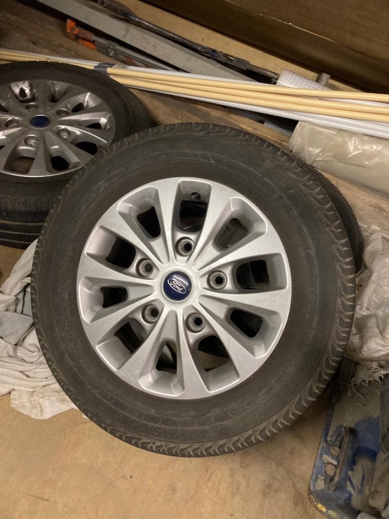 Velgen 16 inch Ford Transit Custom, Auto-onderdelen, Banden en Velgen, Ophalen, Velg(en), 16 inch, Zomerbanden
